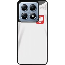Xiaomi 14T Pro Case Hülle - Silikon schwarz Polen 2022 personalisierbares Fussballtrikot
