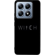 Coque Xiaomi 14T Pro - Silicone rigide noir Halloween 22 witch word