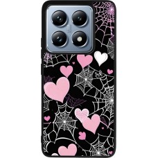 Coque Xiaomi 14T Pro - Silicone rigide noir Halloween 2024 girly