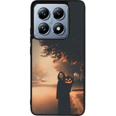 Coque Xiaomi 14T Pro - Silicone rigide noir Halloween 2025 Scream