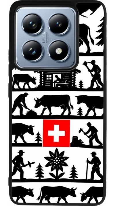 Xiaomi 14T Pro Case Hülle - Silikon schwarz Poya Schweiz 1