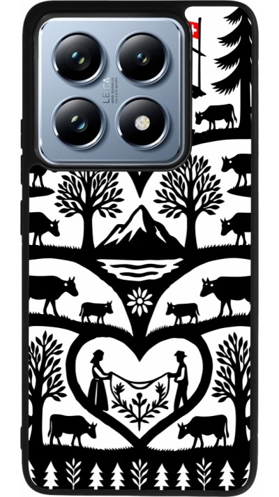 Xiaomi 14T Pro Case Hülle - Silikon schwarz Poya Schweiz 2