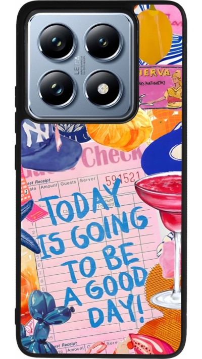 Xiaomi 14T Pro Case Hülle - Silikon schwarz Preppy Today is Going to be a good day