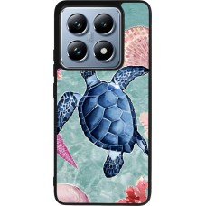 Xiaomi 14T Pro Case Hülle - Silikon schwarz Preppy Turtle