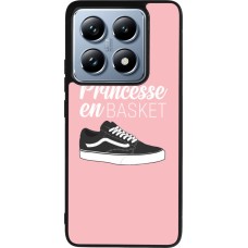 Xiaomi 14T Pro Case Hülle - Silikon schwarz princesse en basket