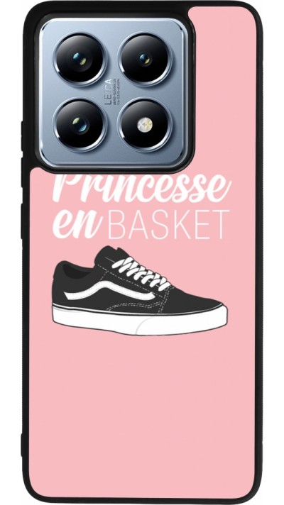 Xiaomi 14T Pro Case Hülle - Silikon schwarz princesse en basket
