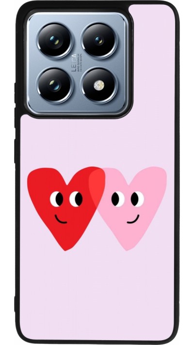 Xiaomi 14T Pro Case Hülle - Silikon schwarz Saint Valentines Day 26 Heart