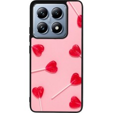 Coque Xiaomi 14T Pro - Silicone rigide noir Saint Valentines Day 26 Lollipop