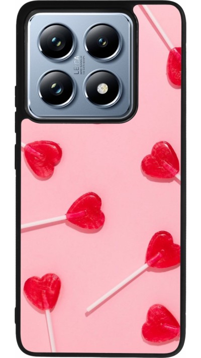 Xiaomi 14T Pro Case Hülle - Silikon schwarz Saint Valentines Day 26 Lollipop