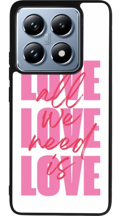 Xiaomi 14T Pro Case Hülle - Silikon schwarz Saint Valentines Day 26 Love all we need is