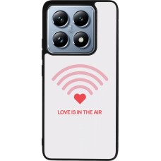 Xiaomi 14T Pro Case Hülle - Silikon schwarz Saint Valentines Day 26 Love is in the air