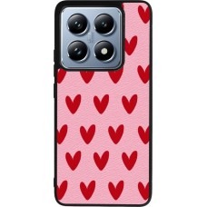 Coque Xiaomi 14T Pro - Silicone rigide noir Saint Valentines Day 26 Pattern heart