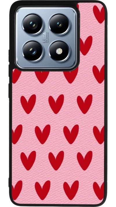 Xiaomi 14T Pro Case Hülle - Silikon schwarz Saint Valentines Day 26 Pattern heart