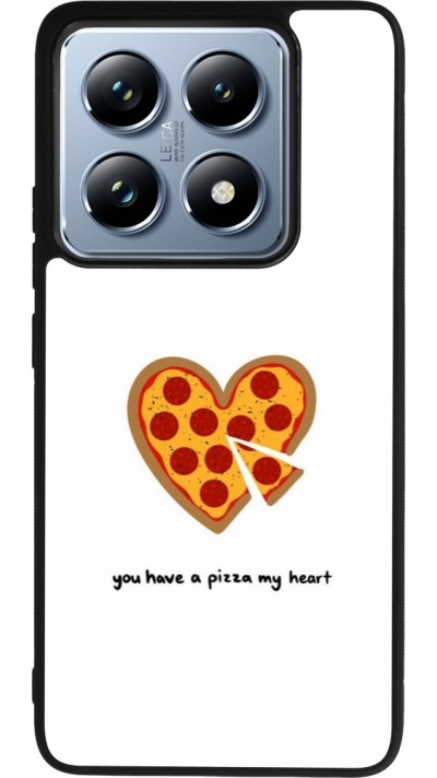 Xiaomi 14T Pro Case Hülle - Silikon schwarz Saint Valentines Day 26 You have my pizza heart