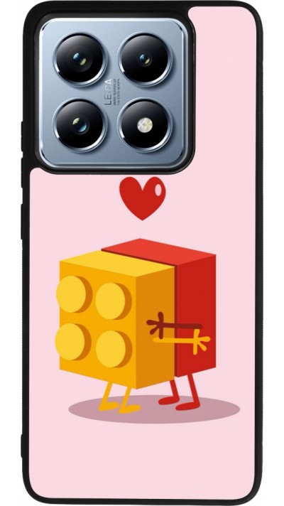 Xiaomi 14T Pro Case Hülle - Silikon schwarz Saint Valentines Day 26 Puzzle