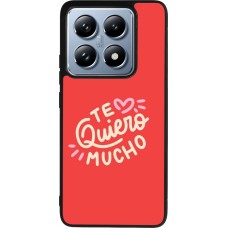 Xiaomi 14T Pro Case Hülle - Silikon schwarz Saint Valentines Day 26 Te quiero mucho
