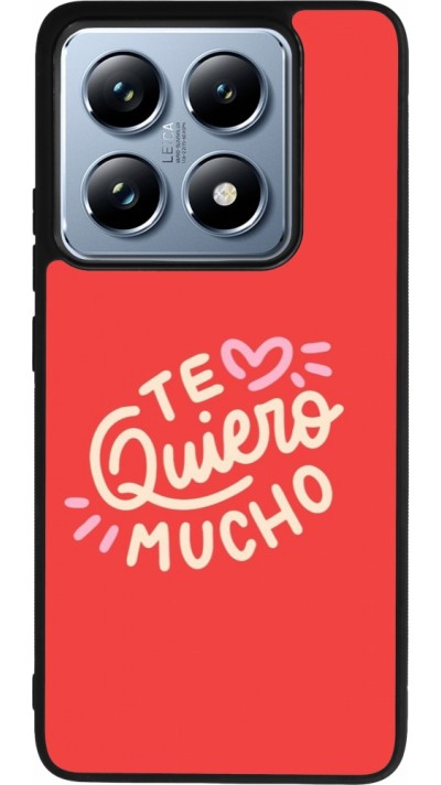 Xiaomi 14T Pro Case Hülle - Silikon schwarz Saint Valentines Day 26 Te quiero mucho