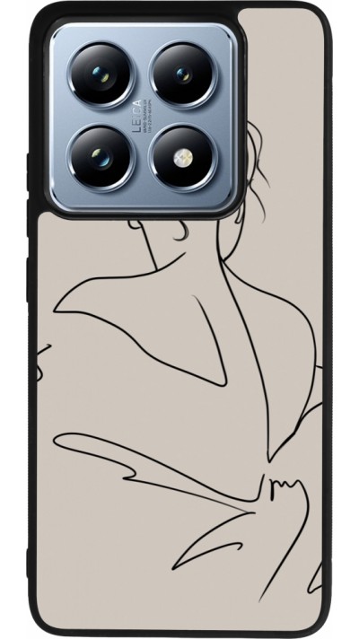 Xiaomi 14T Pro Case Hülle - Silikon schwarz Salnikova 05