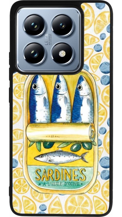 Xiaomi 14T Pro Case Hülle - Silikon schwarz Sardines in oil 2026