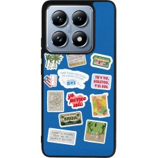 Xiaomi 14T Pro Case Hülle - Silikon schwarz Seals of the Dominican Republic DTMF