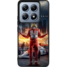 Coque Xiaomi 14T Pro - Silicone rigide noir Senna The King of Rain