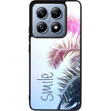 Xiaomi 14T Pro Case Hülle - Silikon schwarz Smile 05