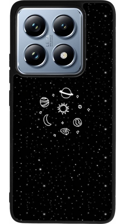 Xiaomi 14T Pro Case Hülle - Silikon schwarz Space Doodle