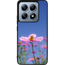 Xiaomi 14T Pro Case Hülle - Silikon schwarz Bee on a flower Spring 2026