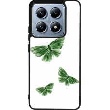 Xiaomi 14T Pro Case Hülle - Silikon schwarz Butterflies Spring 2026