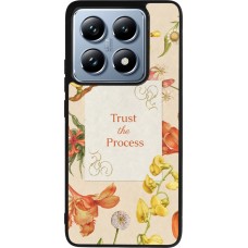 Xiaomi 14T Pro Case Hülle - Silikon schwarz Trust the process Spring 2026