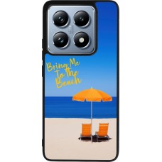 Xiaomi 14T Pro Case Hülle - Silikon schwarz Summer 2025 Bring me to the beach