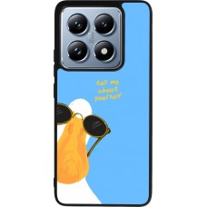 Coque Xiaomi 14T Pro - Silicone rigide noir Tell me about yourself Summer 2026