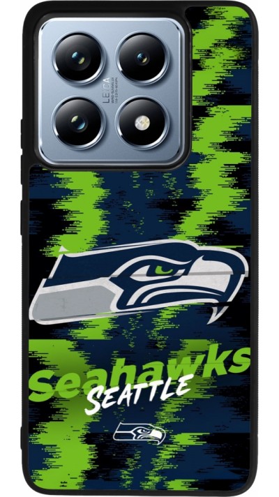 Xiaomi 14T Pro Case Hülle - Silikon schwarz Super Bowl 26 Seattle 2