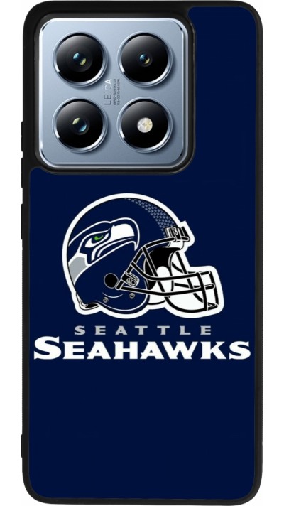 Xiaomi 14T Pro Case Hülle - Silikon schwarz Super Bowl 26 Seattle 3