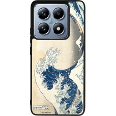 Coque Xiaomi 14T Pro - Silicone rigide noir Tableau art - La Grande Vague de Kanagawa - Hokusai