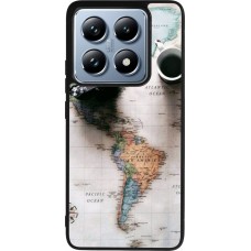Xiaomi 14T Pro Case Hülle - Silikon schwarz Travel 01