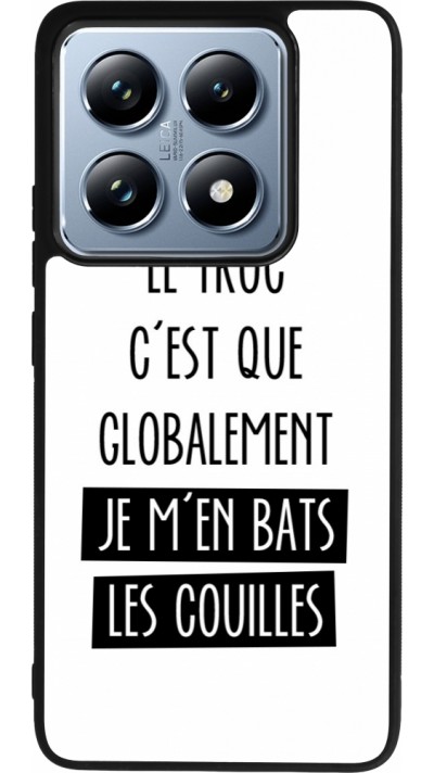 Xiaomi 14T Pro Case Hülle - Silikon schwarz Le truc globalement bats les couilles