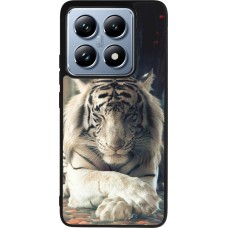 Xiaomi 14T Pro Case Hülle - Silikon schwarz Zen Tiger