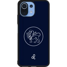 Coque Xiaomi Mi 11 Lite 5G - Silicone rigide noir Astrologie Lion
