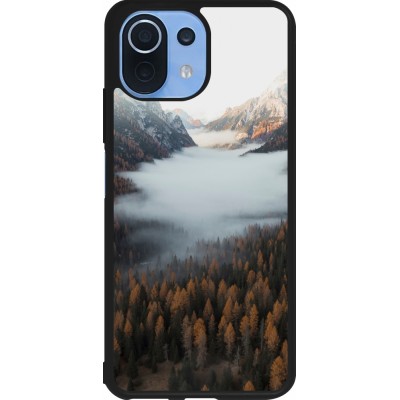 Coque Xiaomi Mi 11 Lite 5G - Silicone rigide noir Autumn 22 forest lanscape