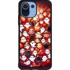 Coque Xiaomi Mi 11 Lite 5G - Silicone rigide noir Fantômes automne mignons