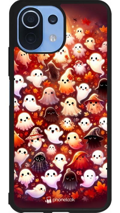 Xiaomi Mi 11 Lite 5G Case Hülle - Silikon schwarz Gespenster Herbst niedlich