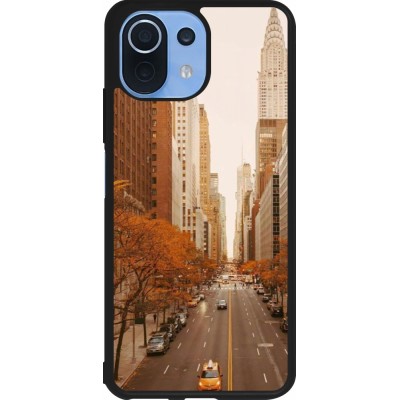 Coque Xiaomi Mi 11 Lite 5G - Silicone rigide noir Autumn 2024 New York city