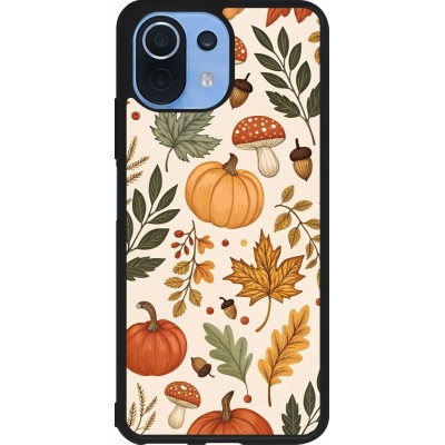 Coque Xiaomi Mi 11 Lite 5G - Silicone rigide noir Autumn 25 Autumn pattern