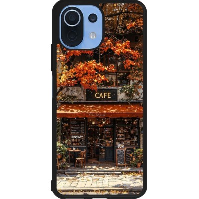 Coque Xiaomi Mi 11 Lite 5G - Silicone rigide noir Autumn 25 Coffee shop