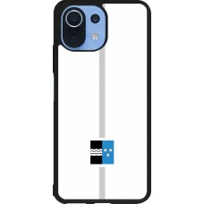 Xiaomi Mi 11 Lite 5G Case Hülle - Silikon schwarz Kanton AG weiss