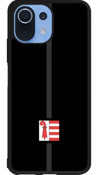 Xiaomi Mi 11 Lite 5G Case Hülle - Silikon schwarz Kanton JU schwarz