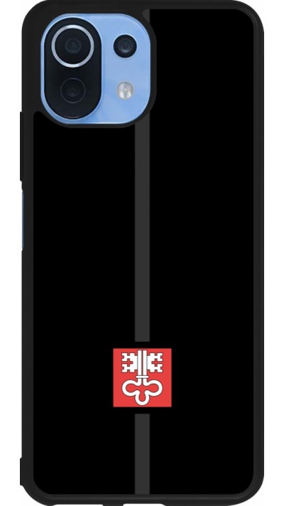 Xiaomi Mi 11 Lite 5G Case Hülle - Silikon schwarz Kanton NW schwarz