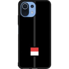 Coque Xiaomi Mi 11 Lite 5G - Silicone rigide noir Canton SO noir