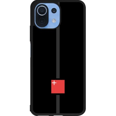 Xiaomi Mi 11 Lite 5G Case Hülle - Silikon schwarz Kanton SZ schwarz